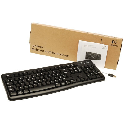 Клавиатура проводная Logitech K120 (920-002522)