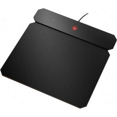 Коврик HP OMEN Outpost 6CM14AA/USB-A/зарядка Qi/черный