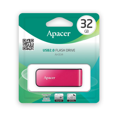 USB-накопитель Apacer AH334 32GB Розовый