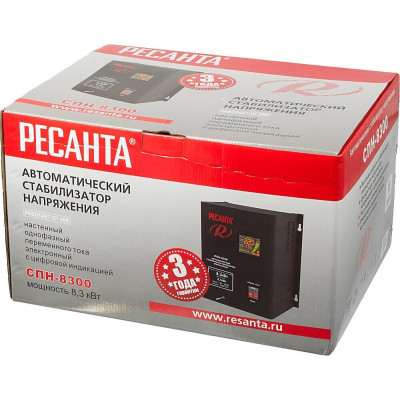 Стабилизатор СПН- 8300 Ресанта, шт