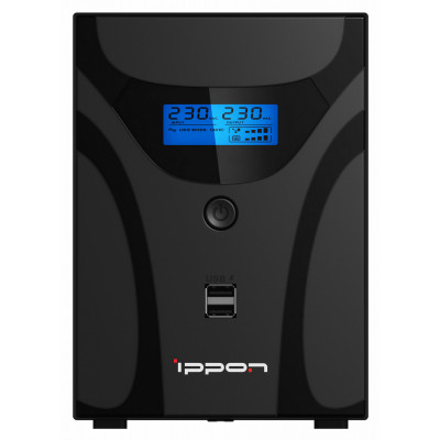 Интерактивный ИБП IPPON Smart Power Pro II 1600 черный