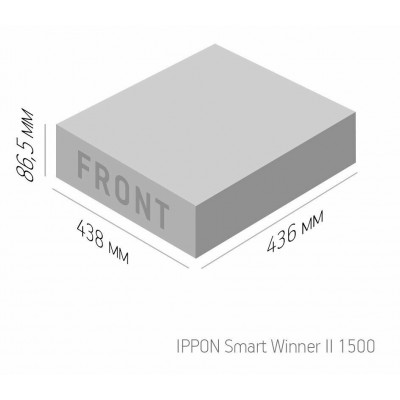 Интерактивный ИБП IPPON Smart Winner II 1500 1192978