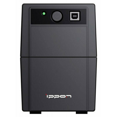 ИБП Ippon Back Basic 650, 650VA, 360Вт, AVR 162-285В, 3хС13, управление по USB, без комлекта кабелей