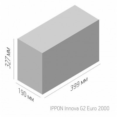 Источник бесперебойного питания Ippon Innova G2 Euro 2000 1080978 1800Вт 2000ВА черный