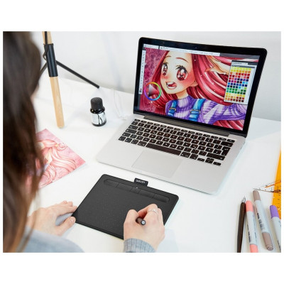 Графический планшет Wacom Intuos S Bluetooth Pistachio фисташковый