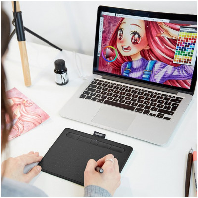 Графический планшет Wacom Intuos M Bluetooth Pistachio фисташковый