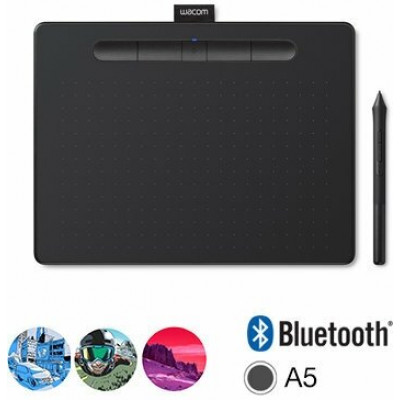 Графический планшет Wacom Intuos M Bluetooth Pistachio фисташковый