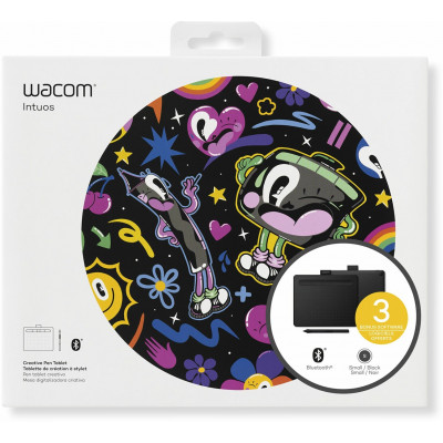 Графический планшет Wacom Intuos S Bluetooth Black черный