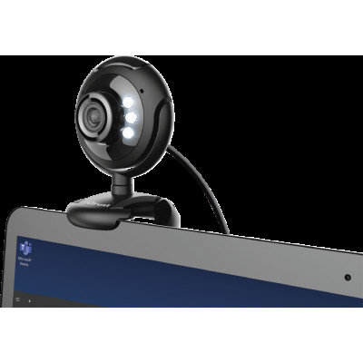 Веб-камера Trust SpotLight Pro чёрный