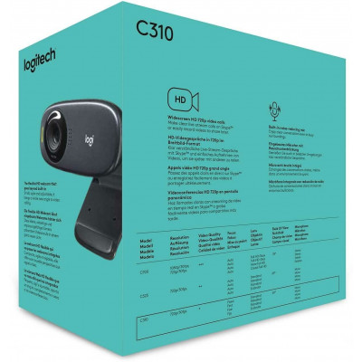 Веб-камера Logitech C310 HD Webcam(960-001065)