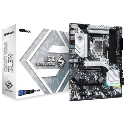 Материнская плата ASRock H670 Steel Legend