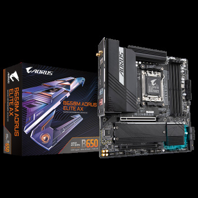 Материнская плата Gigabyte B650M AORUS ELITE AX