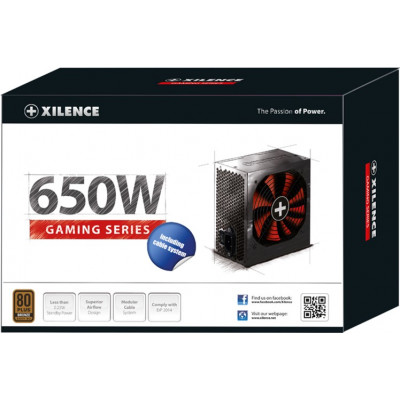 Блок питания Xilence Gaming series XN225 650W [XP650R10]