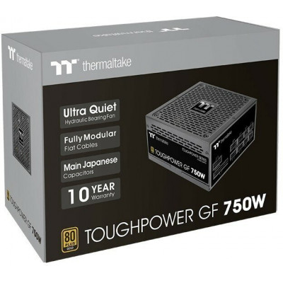 Блок питания Thermaltake Toughpower GF 750W/Fully Modular/80 Plus Gold, PS-TPD-0750FNFAGE-2