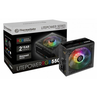 Блок питания Thermaltake Litepower RGB 550W, PS-LTP-0550NHSANE-1