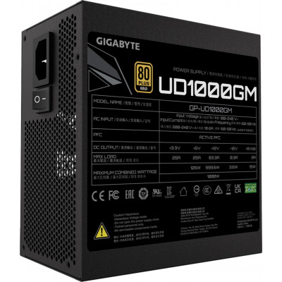 Модульный Блок Питания Gigabyte GP-UD1000GM PG5 80+ GOLD BOX