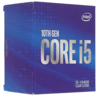 Процессор Intel Core i5-10400 LGA1200,  6 x 2900 МГц, BOX