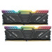 Оперативная память с RGB подсветкой 32GB Kit (2x16GB) GEIL POLARIS RGB 4800Mhz DDR5 PC5-38400 40-40-40-77 1.1V GOSG532GB4800C40DC Titanium Gray