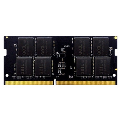 Оперативная память для ноутбука 16Gb DDR4 2666MHz GEIL PC4-21330 SO-DIMM 19-19-19-43 GS416GB2666C19S