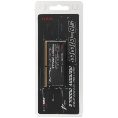 Оперативная память для ноутбука 8GB DDR4 3200MHz GEIL PRISTINE SERIES  PC4-25600 SO-DIMM 1.2V 22-22-22-52 GS48GB3200C22SC Retail Pack