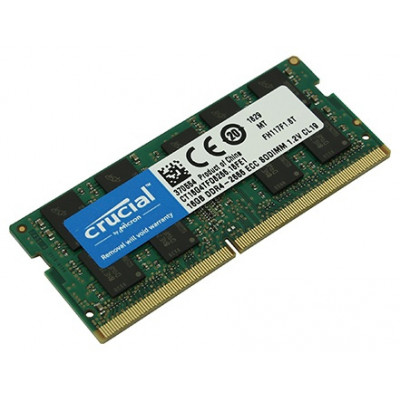 Оперативная память для ноутбука 16GB DDR4 2666 MHz Crucial Basics CB16GS2666