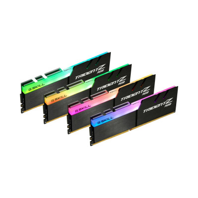 Комплект модулей памяти G.SKILL TridentZ RGB F4-3600C19Q-32GTZRB DDR4 32GB (Kit 4x8GB) 3600MHz