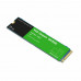 Жесткий диск SSD 2TB WD Green SN350 NVMe, WDS200T3G0C, 3200/3000MB/s (WDS200T3G0C)