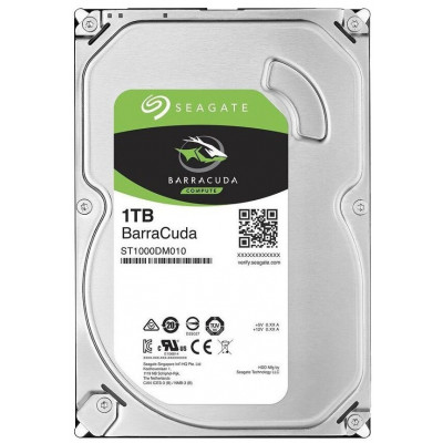 Жесткий диск HDD 1Tb Seagate BarraCuda SATA6Gb/s 7200rpm 64Mb 3,5