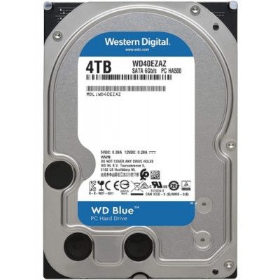 Жесткий диск HDD 4Tb Western Digital Blue WD40EZAZ