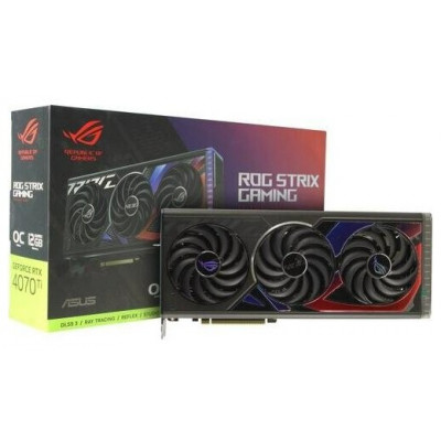 Видеокарта ASUS ROG Strix GeForce RTX 4070 Ti, 12 ГБ (ROG-STRIX-RTX4070TI-12G-GAMING)