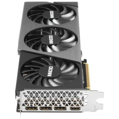 Видеокарта Inno3D GeForce RTX4070 Ti X3 OC, 12G GDDR6X 192-bit HDMI 3xDP N407T3-126XX-186148N