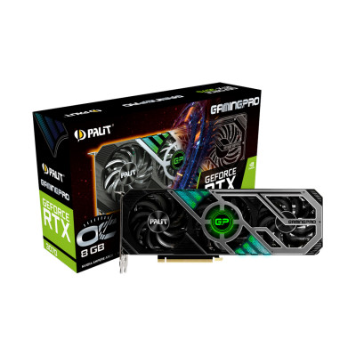 Видеокарта PALIT RTX3070 GAMINGPRO OC 8G (NE63070S19P2-1041A)