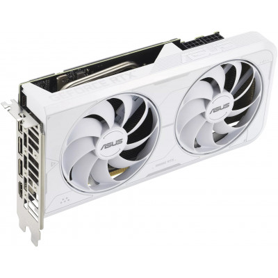 Видеокарта ASUS Dual GeForce RTX 3060Ti White OC Edition, 8GB DUAL-RTX3060TI-O8GD6X-WHITE,BOX