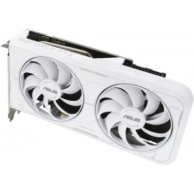 Видеокарта ASUS Dual GeForce RTX 3060Ti White OC Edition, 8GB DUAL-RTX3060TI-O8GD6X-WHITE,BOX