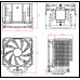 Вентилятор для процессора ID-COOLING SE-226-XT ARGB SNOW