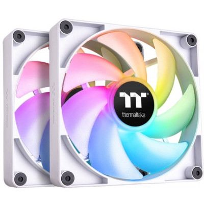 Вентилятор для корпуса Thermaltake CT140 ARGB PC Cooling Fan White 2 Pack/ARGB, CL-F154-PL14SW-A