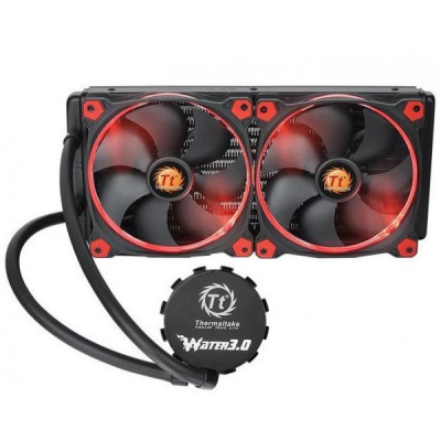 Водяное охлаждение Thermaltake Water 3.0 Riing Red 280, CL-W138-PL14RE-A