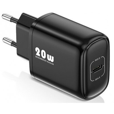 Зарядное устройство сетевое Kuulaa KL-CD28B USB Type-C 20W черный