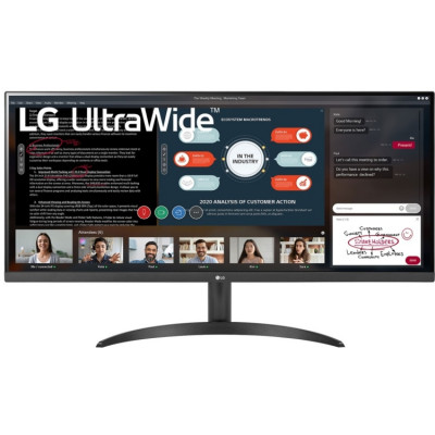 Монитор LG 34WP500-B черный