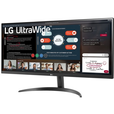 Монитор LG 34WP500-B черный