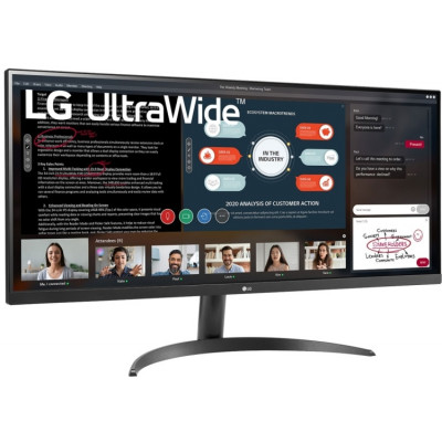 Монитор LG 34WP500-B черный