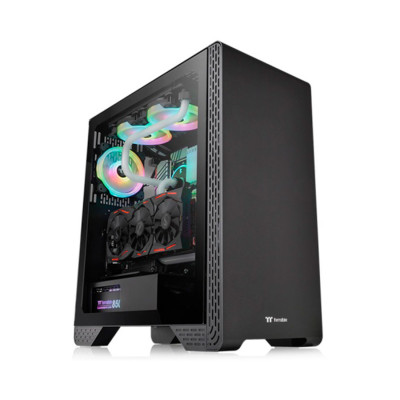 Компьютерный корпус Thermaltake S300 TG Black без Б/П