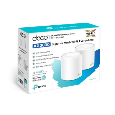 Беспроводная MESH-система Wi-Fi TP-Link Deco X50(2-pack)