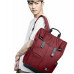 Рюкзак NINETYGO Colleage Leisure Backpack dark red