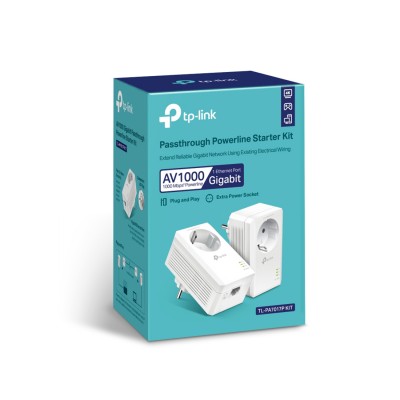 Комплект Powerline адаптеров TP-Link TL-PA7017P KIT