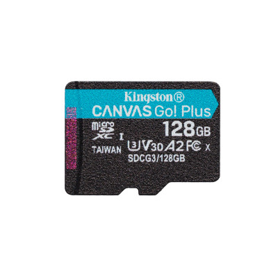 Карта памяти Kingston SDCG3/128GBSP A2 U3 V30 128GB без адаптера