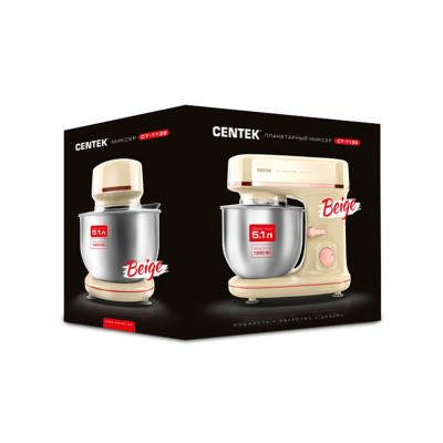 Планетарный миксер Centek CT-1139 Beige