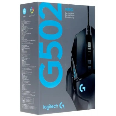 Мышь Logitech G502 Hero черный