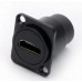 Разъем под HDMI (female), черный, B1009-Z