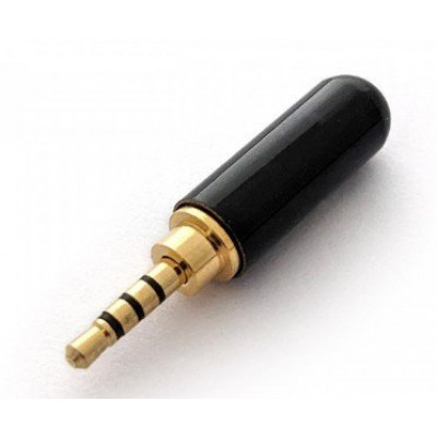 Разъем под пайку mini-Jack 3.5mm (Black) TC173